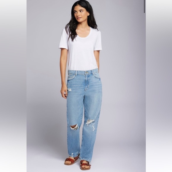 Current Elliott | NWT Size 24 The Boyfriend Original Fit Jeans - Picture 4 of 16